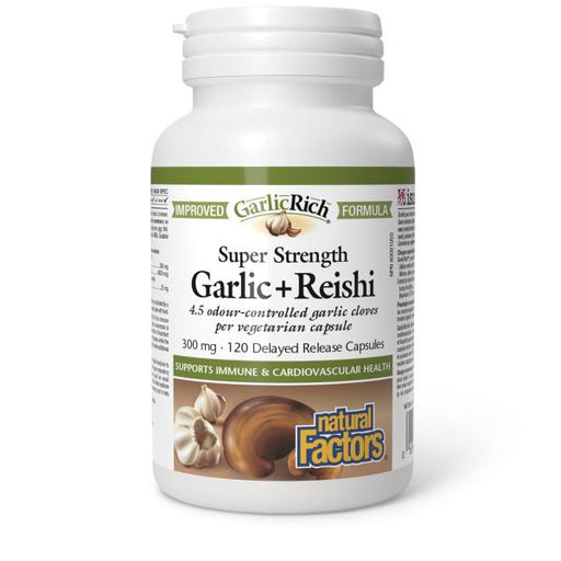 Natural Factors Garlic + Reishi | YourGoodHealth