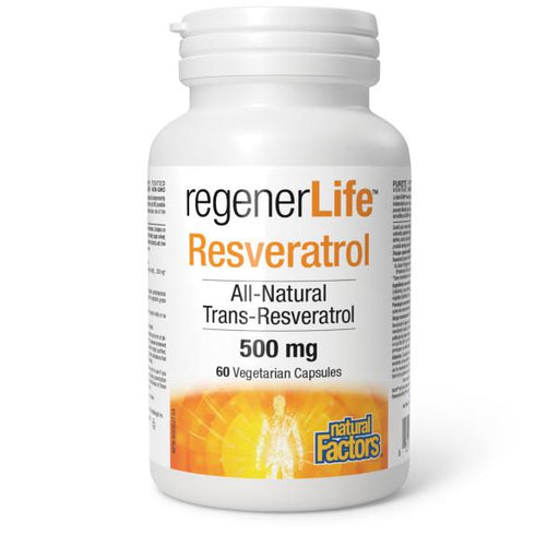 Natural Factors RegenerLife Resveratol | YourGoodHealth