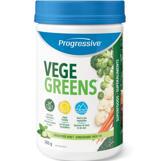Progressive Vege Greens Cucmber Mint 265 g | YourGoodHealth