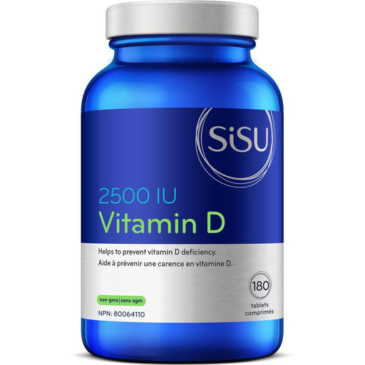 SISU Vitamin D3 2,500IU 180 tablets | YourGoodHealth