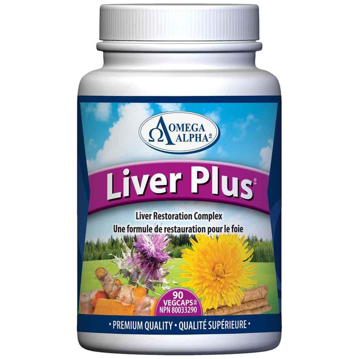 Omega Alpha Liver Plus 90 capsules | YourGoodHealth