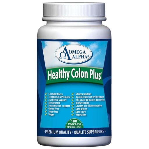 Omega Alpha Colon Plus 180 veggie capsules | YourGoodHealth