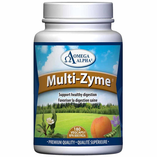 Omega Alpha Multi-Zyme 180 capsules | YourGoodHealth