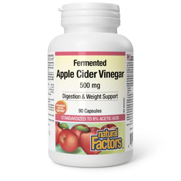 Natural Factors Apple Cider Vinegar 500mg 90 capsules | YourGoodHealth