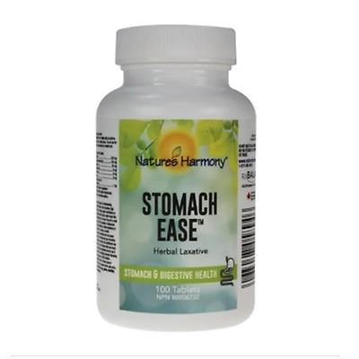 Natures Harmony Stomache Ease 100 tablets. Herbal Laxative