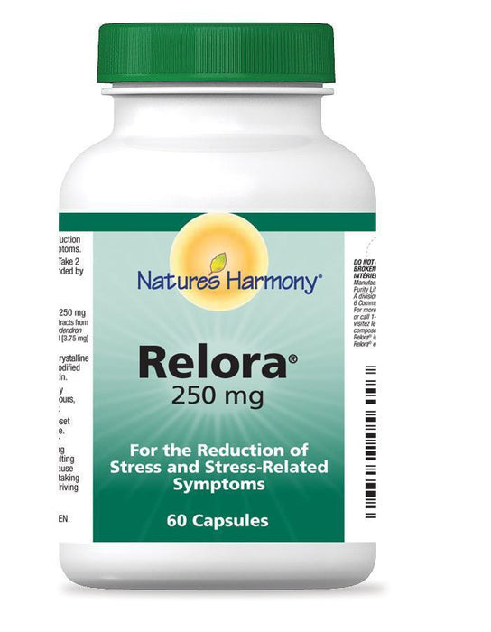 Nature's Harmony Relora 60 capsules. For Stress Management