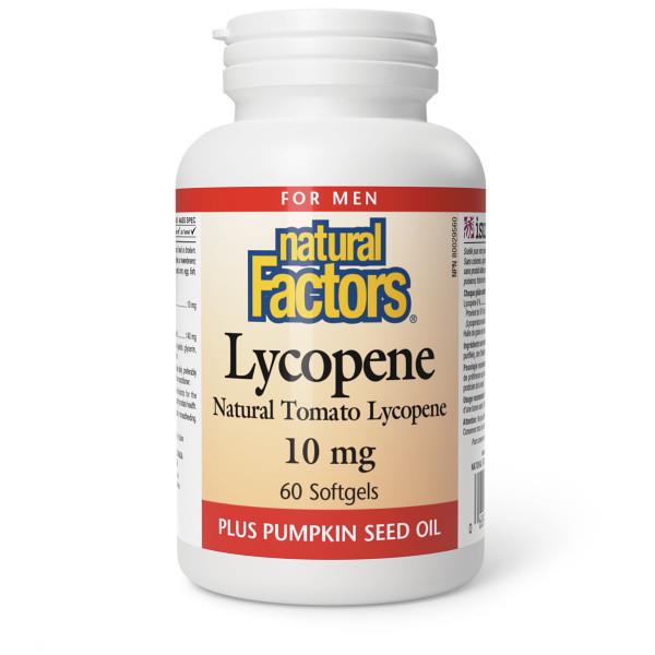 Natural Factors Lycopene 10mg 60 caps | YourGoodHealth