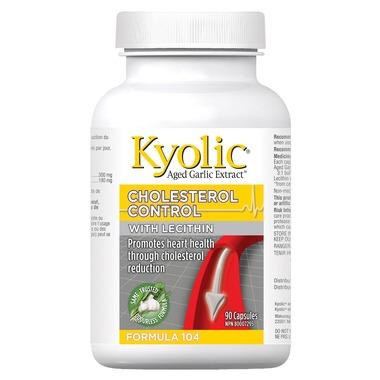 Kyolic Cholesterol Control with Lecithin Formula #104 90 capsules
