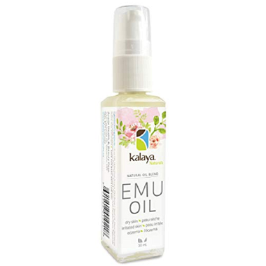 Kalaya Naturals Emu Oil Blend 30ml. For Eczema, Dry Skin, Flaky Skin
