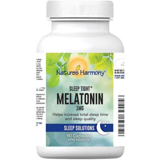 Nature's Harmony Melatonin 1 mg 90 capsules 
