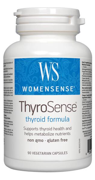 WomenSense ThyroSense  90 Vegicaps. Thyroid Support for low Thyroid