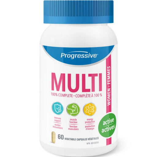 Progressive Womens Active Multivitamin 60 capsules | YourGoodHealth