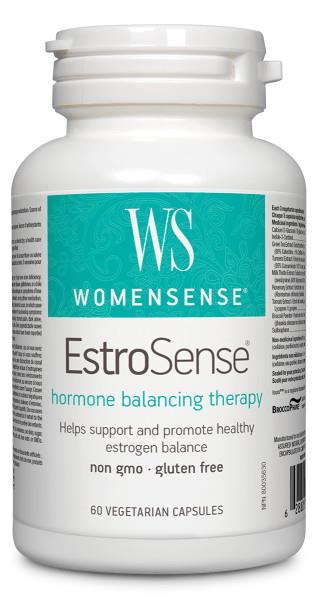 Womensense EstroSense  60 capsules.  For Hormonal Imbalance, Heavy or Painful Periods, PMS, Menstrual Cramps and more