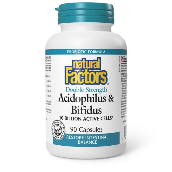 Natural Factors Acidophilus & Bifidus | YourGoodHealth