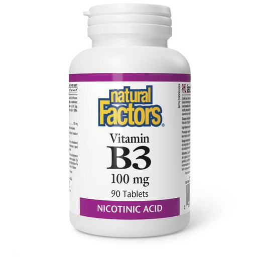 Natural Factors  Vitamin B3 100mg | YourGoodHealth