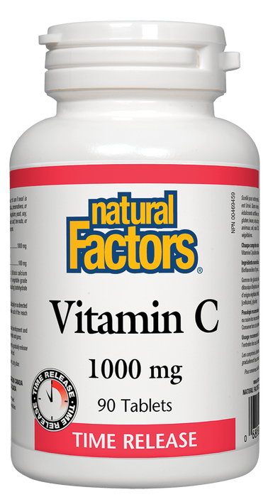 Natural Factors Vitamin C 1000 mg Time Release  90 tablets