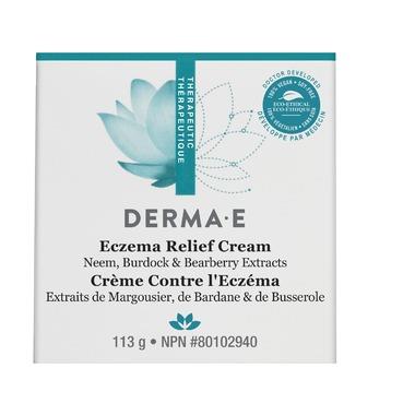 Derma E Eczema Relief Cream 113g. For Psoriasis and Eczema. Helps relieve scaly, flaky and itchy skin.
