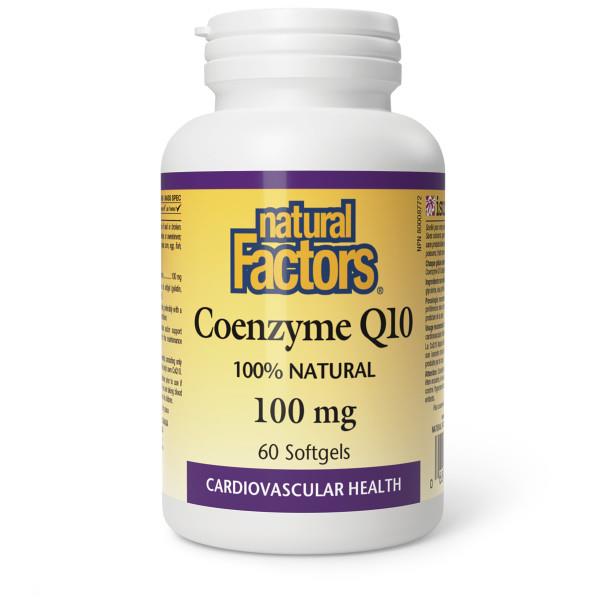 Natural Factors Coenzyme Q10 100 mg 60 capsules | YourGoodHealth