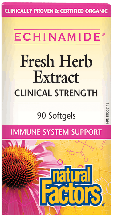 Natural Factors  Anti-Cold Echinacea 90 Capsules. For Immune System and Fight Colds