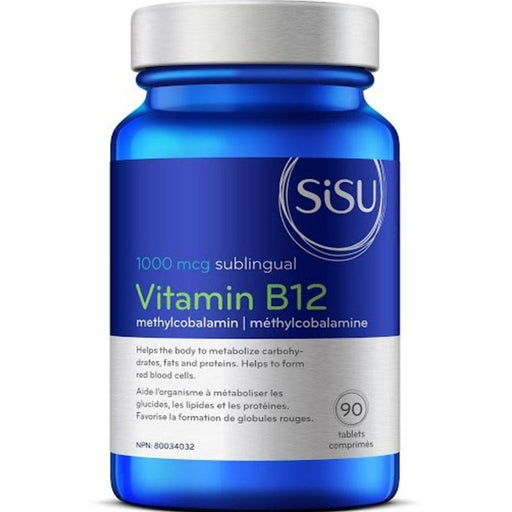 SISU Vitamin B12 1000mcg 90 tablets | YourGoodHealth