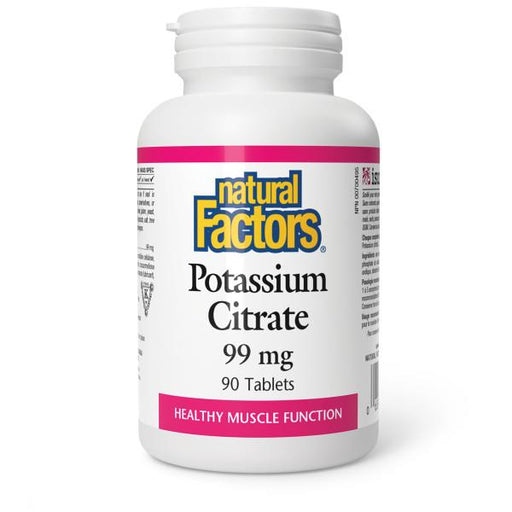 Natural Factors Potassium Citrate | YourGoodHealth