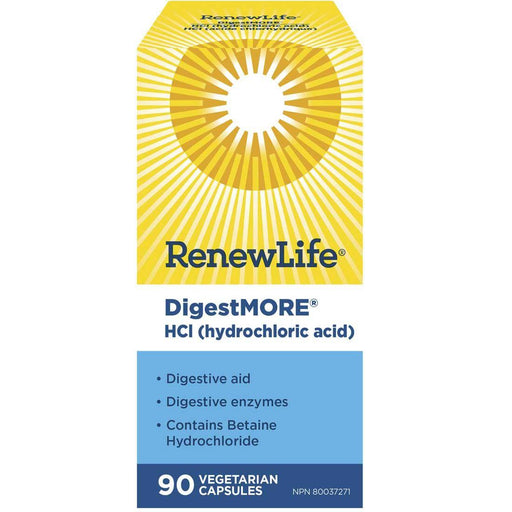 Renew Life DigestMore HCL 90 capsule  | YourGoodHealth