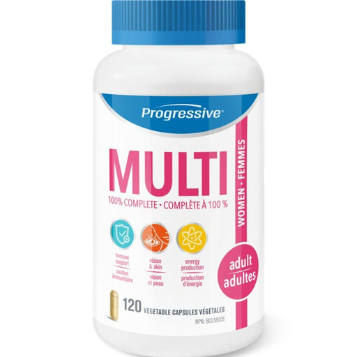 Progressive Womens Adult Multivitamin 120 capsules | YourGoodHealth
