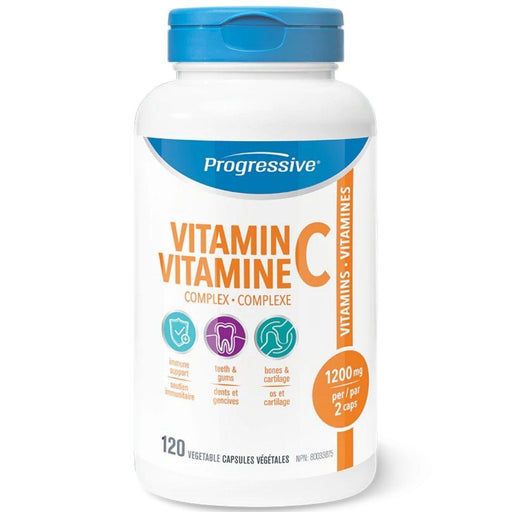 Progressive Vitamin C Complex 120 capsules  YourGoodHealth