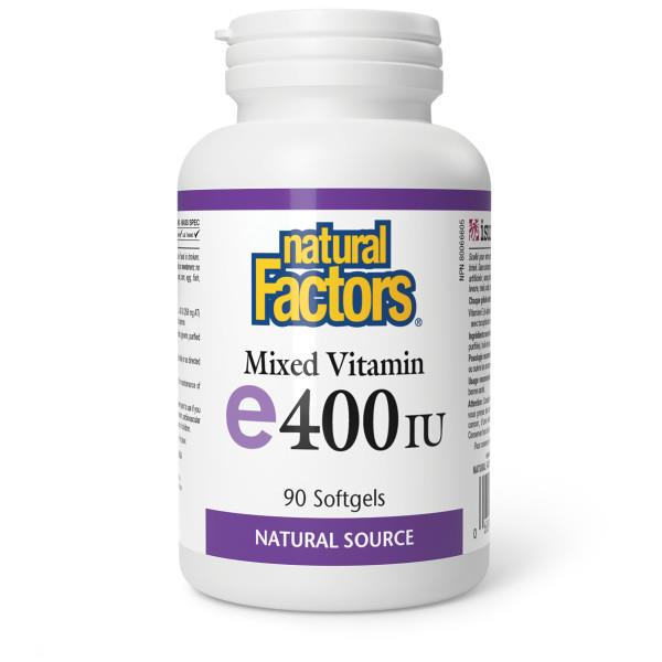 Natural Factors Mixed Vitamin E 400 IU | YourGoodHealth