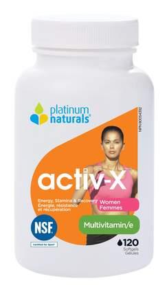 Platinum Naturals Active Women Multivitamin 120 capsules