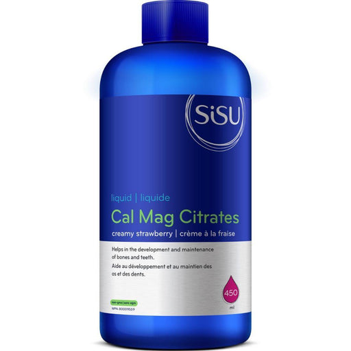 SISU Cal Mag Citrate Liquid Strawberry | YourGoodHealth