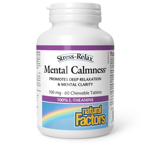Natural Factors Mental Calmness Chewable | YourGoodHealth