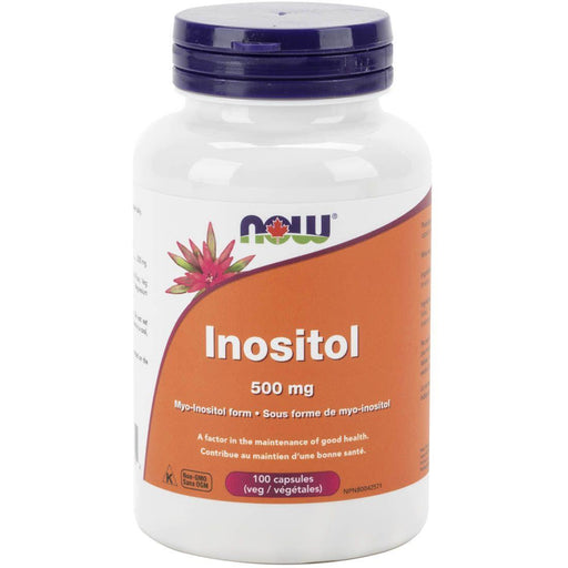 NOW Inositol 500 mg 100 Capsules | YourGoodHealth