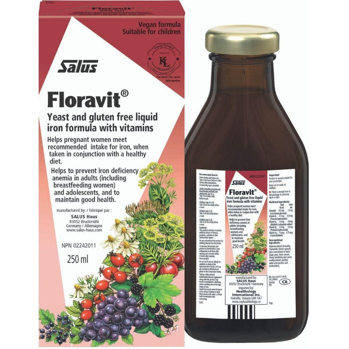 Salus Floravit Iron 250ml Yeast Free | YourGoodHealth