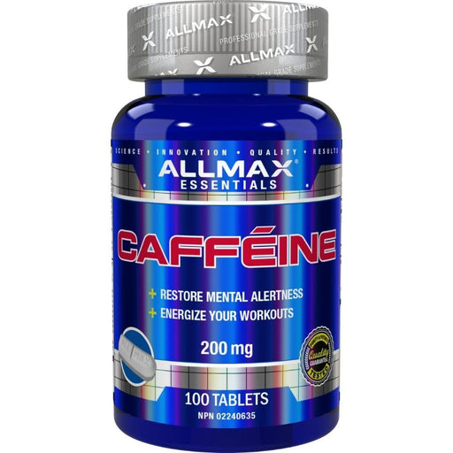 Allmax Caffeine 200mg 100 caps| YourGoodHealth