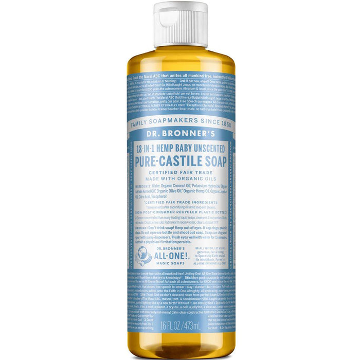 Dr Bronners Castille Soap Unscented | Yourgoodhealth