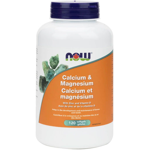 NOW Calcium & Magnesium 100 Softgels | YourGoodHealth