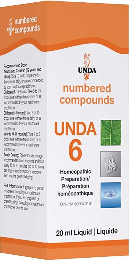 UNDA #6 20 ml | YourGoodHealth