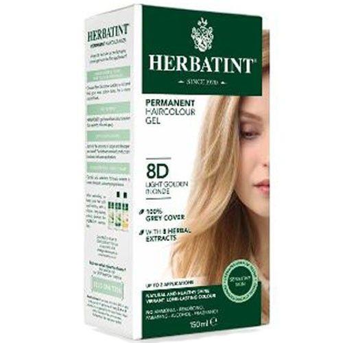 Herbatint Permanent Hair Colour 8D Light Golden Blonde | YourGoodHealth