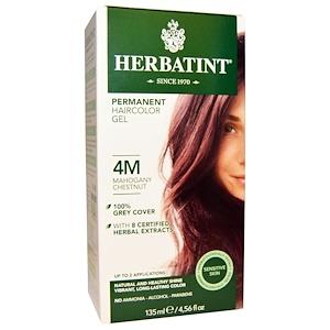 Herbatint Permanent Haircolor Gel 4M Mahogany Chestnut