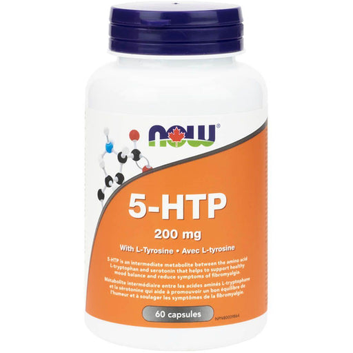 NOW 5HTP 200mg with Tyrosine 60's | YourGoodHealth