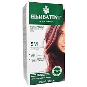 Herbatint Permanent Haircolor Gel 5M Light Mahogany Chestnut