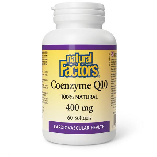 Natural Factors Coenzyme Q10 400 mg 60 capsules | YourGoodHealth
