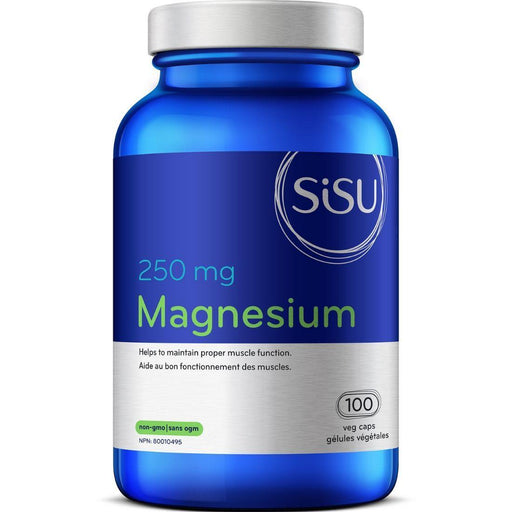 SISU Magnesium 250 mg 100 capsules | YourGoodHealth