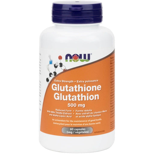 NOW Glutathione 500mg 60 capsules | YourGoodHealth