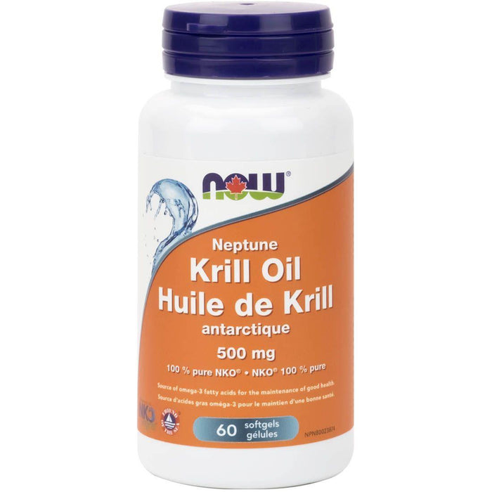 NOW Krill Oil 500mg Capsules | YourGoodHealth