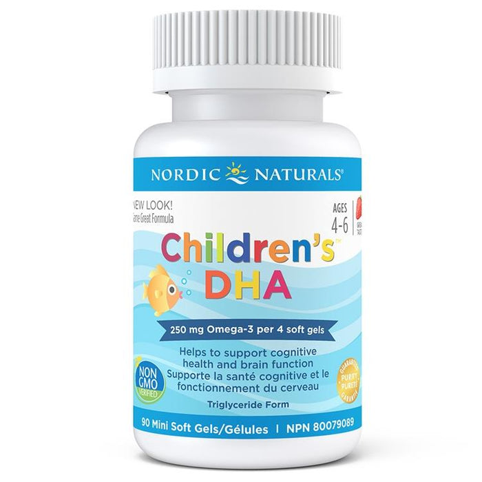 Nordic Naturals Children's DHA Strawberry  90's. For Brain, Eye and Nerve Health
