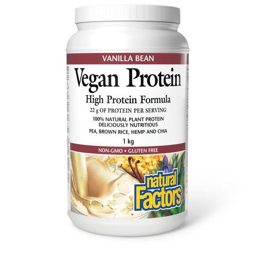 Natural Factors Vegan Protein Vanilla | YourGoodHealth