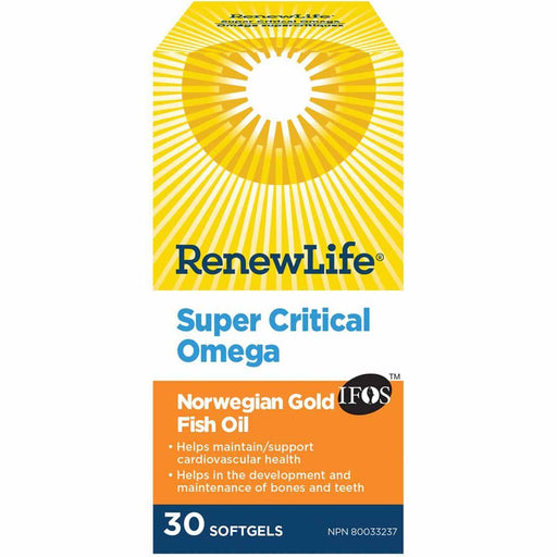 Renew Life Super Critical Omega 30caps | YourGoodHealth