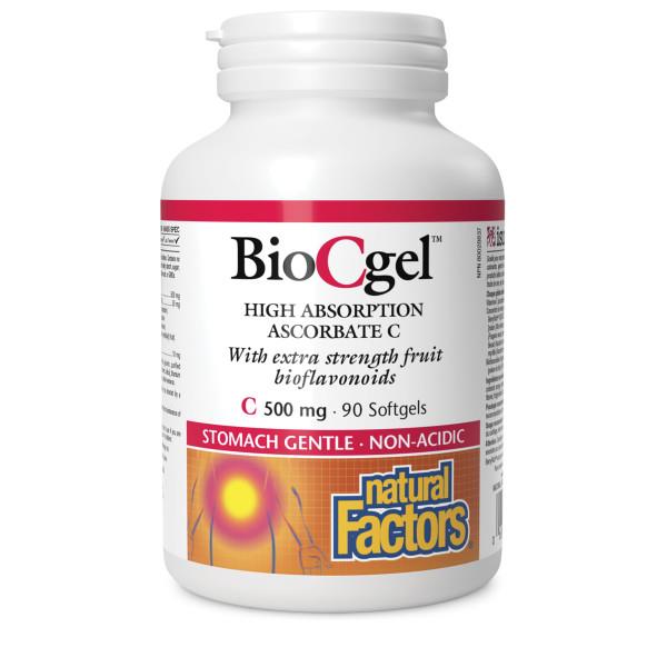 Natural Factors BioC Gel 500 mg 90 capsules | YourGoodHealth